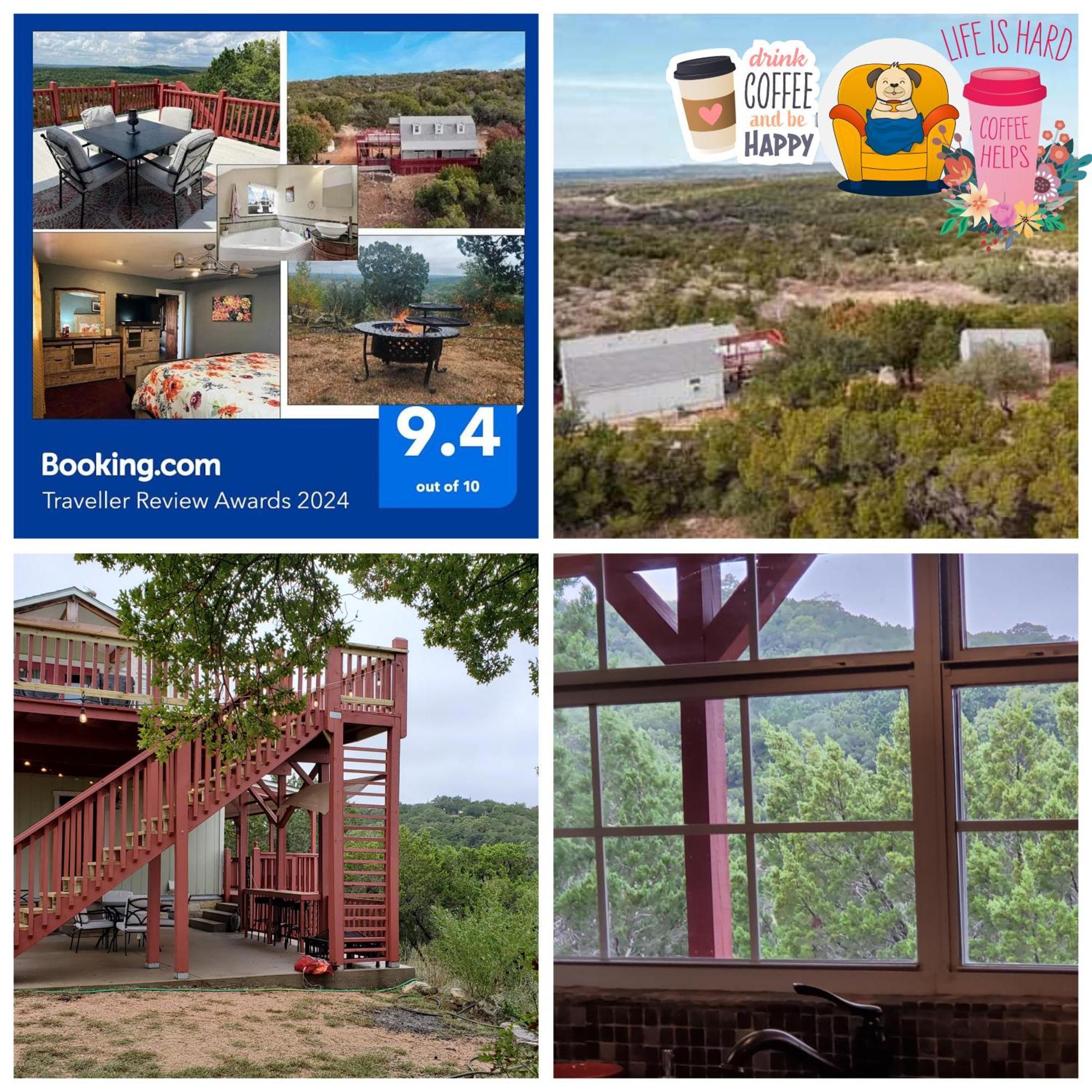 Hilltop Haven: Spacious 2br With Jacuzzi, Scenic Views, And Pet-friendly Acres * Marble Falls